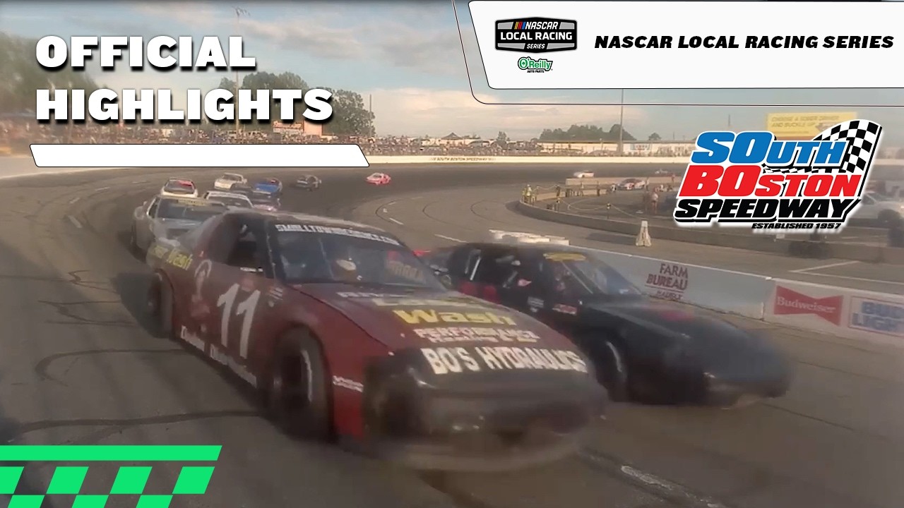 Feature Action from NASCAR Local Racing at South Boston Speedway