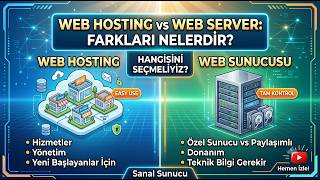 Web Hosting vs Web Server: Farkları Nelerdir?