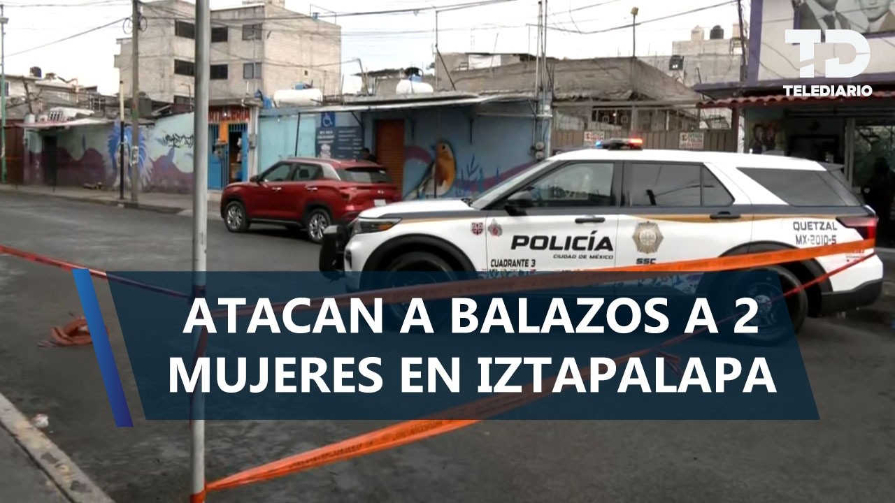 ¡Por un terreno! Madre e hija son atacadas a balazos dentro de una camioneta en Iztapalapa