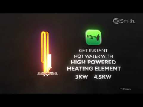 Ao Fast-On 3kw Smith Water Geyser