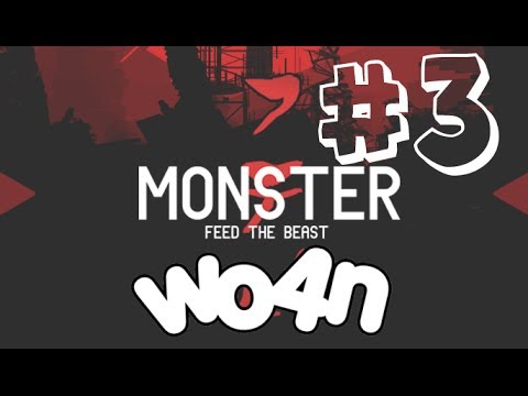 Wo4n spelar FTB "Monster" S03E03 - Magical crops & lite mer Tinkers construct!