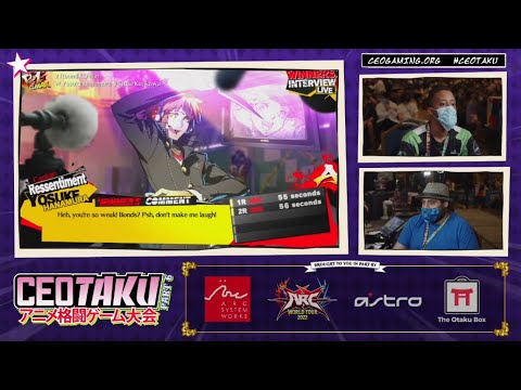 CEOTaku 2022 P4AU Top 8 - DATA TECTALEASTSIDE vs GREEKASCENDEDDUST