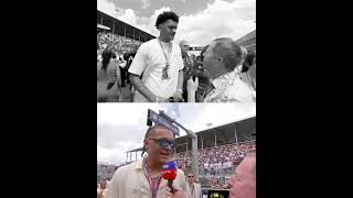 Paolo Banchero as Patrick Mahomes interview by Martin Brandle at the Miami GP