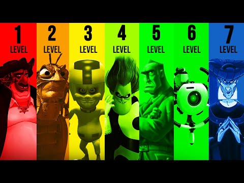 The Seven Levels of Disney Villains