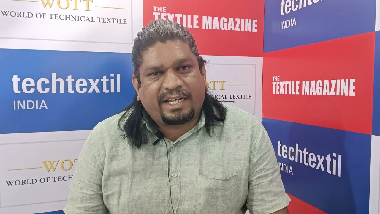 Murlidhar Shankar Pattar, Sales Head, Mehala Machines India Ltd., interview at Techtextil India 2021