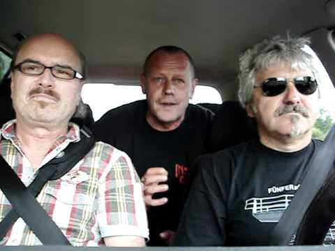 Ulrich und Karl -  Kanufahren auf der Wiesent