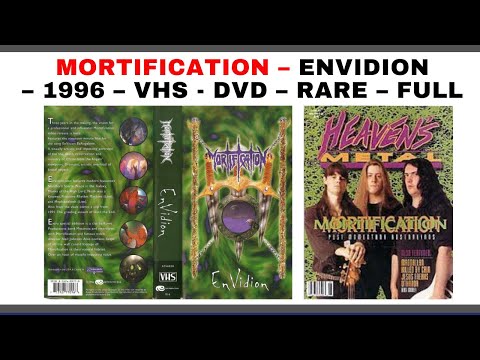 MORTIFICATION – ENVIDION -  1996 – VHS - DVD – RARE – - PART 1