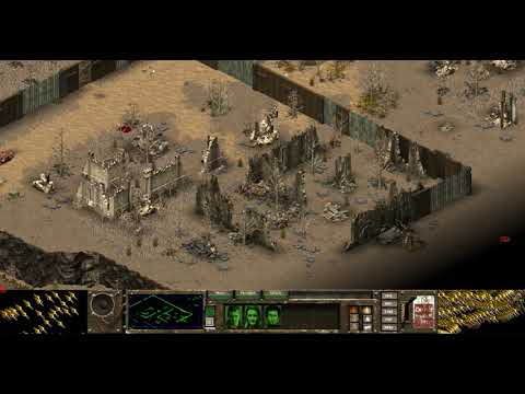 me struggling to play fallout tactics part 1: brahmin wood