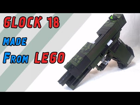 Glock 18 ИЗ ЛЕГО! Лего самоделка