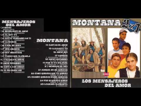 MONTANA & LOS MENSAJEROS DEL AMOR GRANDES EXITOS ENGANCHADO CD COMPLETO