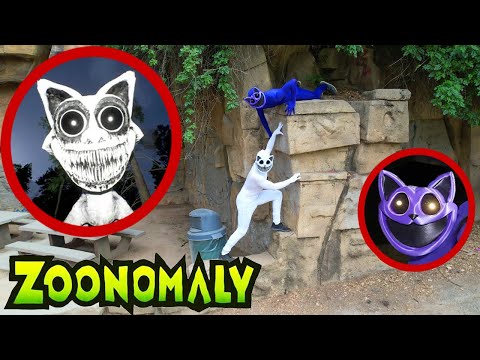 ZOONOMALY & CATNAP vs JOKER & HARLEY! (Abandoned Zoo)