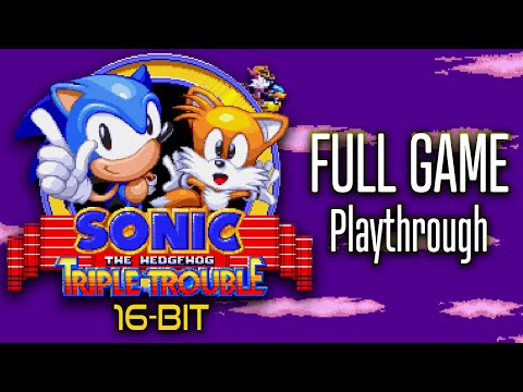 Sonic Triple Trouble In 16-Bit - Complete Playthrough