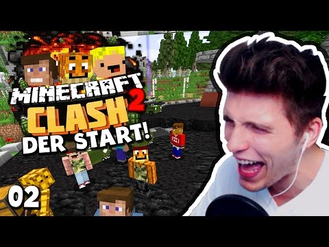 EPIC Minecraft Clash 2: All Teams Start & Bug Laughter!