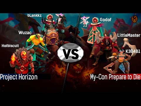 BattleRekt EU - 3v3 Season 2 #4 - (Project Horizon vs My-Con Prepare to Die) Highlights