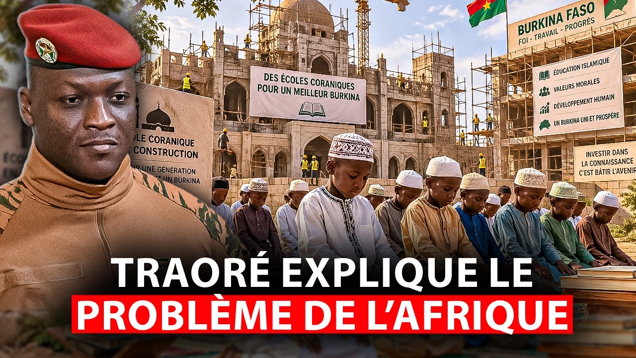 Ils ne servent à rien à l'Afrique, Traoré lance un avertissement à la jeunesse africaine