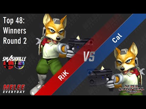 Smashville 7 - RiK (Fox) vs. Cal (Fox) - SSBM - Top 48 - Winners R2