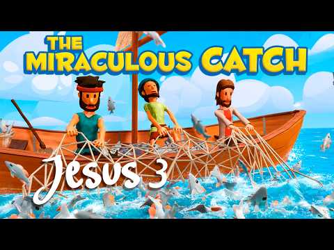 JESUS 3: The Miraculous Catch π The First Disciples β¨ Bibtoons GO | Animated Bible Stories - Bible Stories, Kingdom Kids Zone - Bibtoons GO