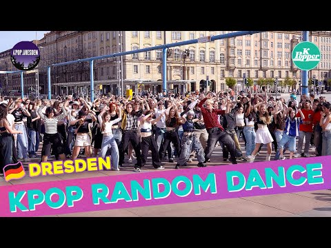 [4K] K-pop Random Dance in Public /Dresden, Germany