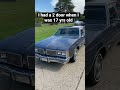 Old School Delta 88 😍 #oldsmobile #delta88