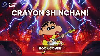Download lagu 🎵 Crayon Shinchan Opening - Rock Version | Cover Lagu Anime Jepang Keren & Enerjik (Request-an) mp3