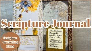 SCRIPTURE JOURNAL | SCRIPTURE JOURNALING IDEAS IN A VINTAGE THEME
