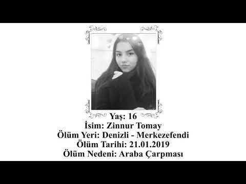 Zinnur Tomay (16) Anısına