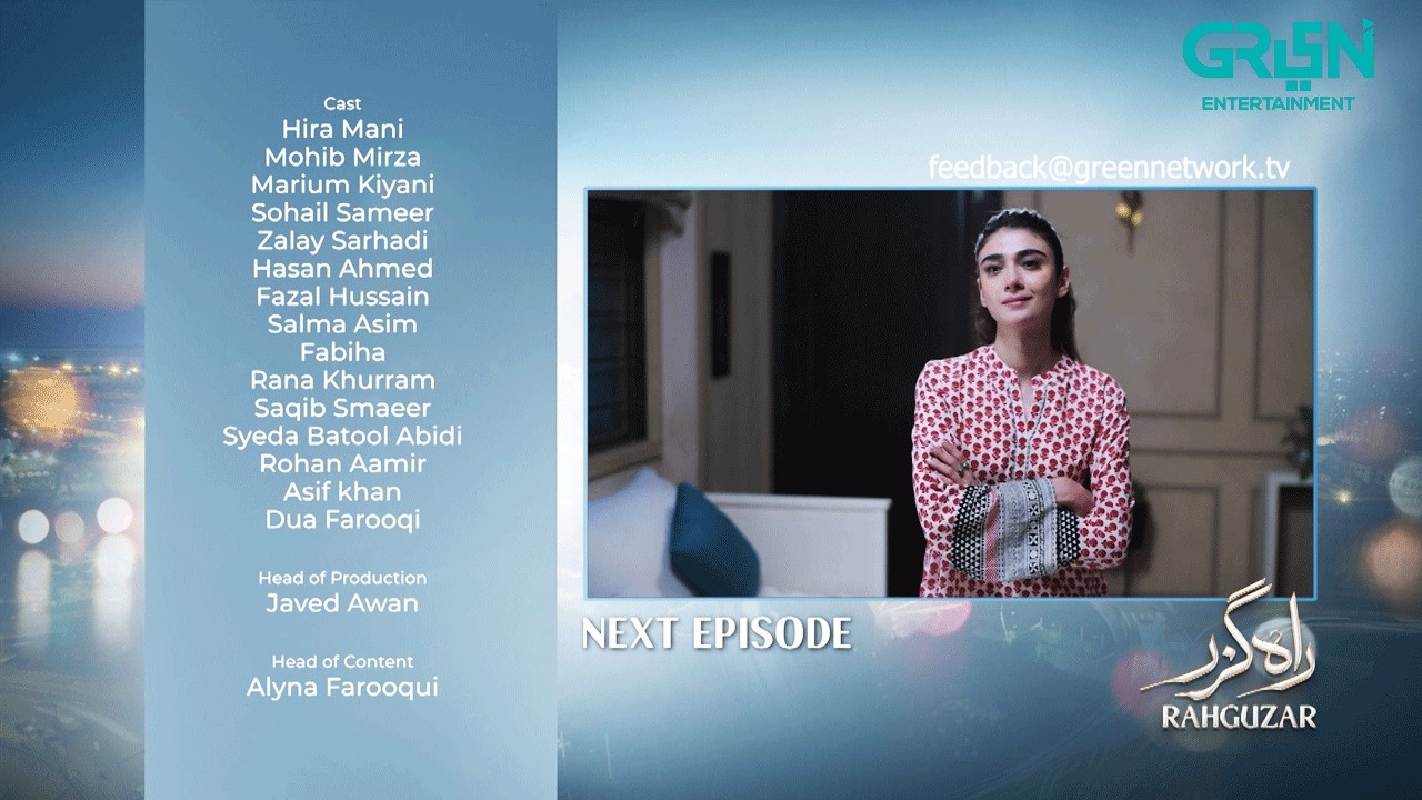 Rahguzar Episode 41 ( Teaser ) 21st May 2026 | Hira Mani - Mohib Mirza | Green TV Entertainment
