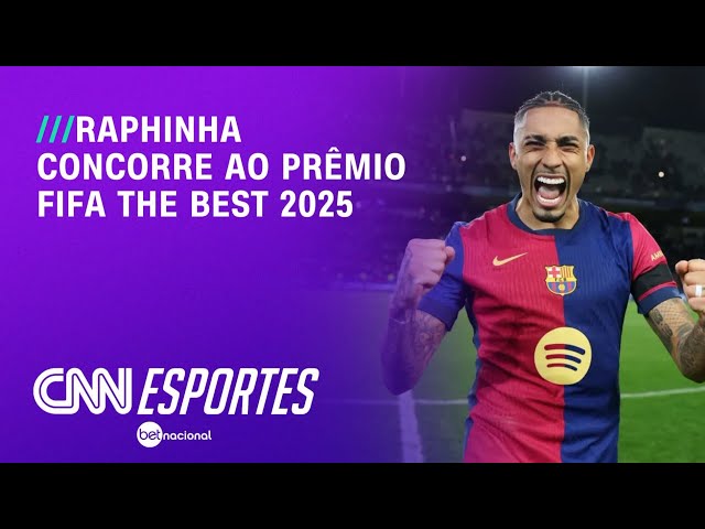 Com Raphinha, veja a lista de indicados ao prêmio Fifa The Best 2025 | CNN NOVO DIA