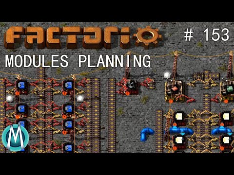 [Factorio 1.1 4K] Angel/Bobs Ep 153: Modules Planning