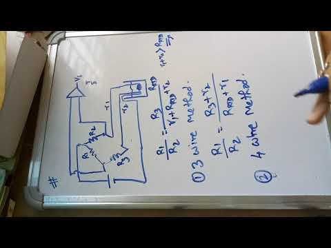 Lecture 20 Three wire and four wire RTD methods or arrangements