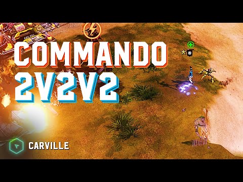 Another 2v2v2 on Carville - Red Alert 3