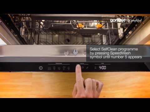 Gorenje SmartFlex Tips&Tricks: How to clean dishwasher