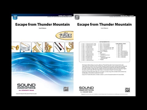Escape from Thunder Mountain, by Scott Watson – Score & Sound