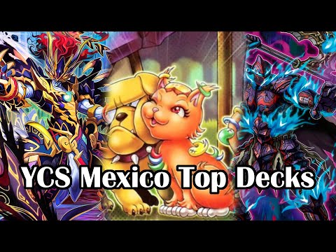 Yu-Gi-Oh! YCS Guadalajara Top Decks Profiles