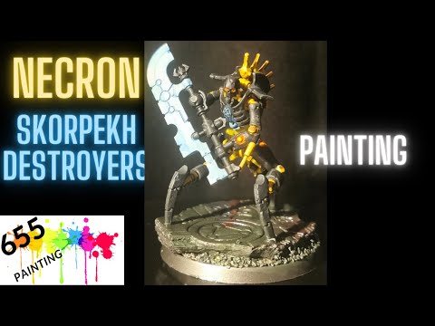 how to paint skorpekh destoyers