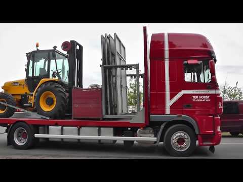 All trucks going home after TRUCKSTAR FESTIVAL, 29 jul 2018 part 2 of 4