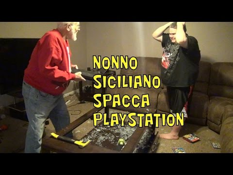 NONNO SICILIANO SPACCA PLAYSTATION