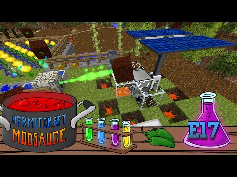 HermitCraft ModSauce: Ep17 - Botania Solar Mana!