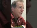 Nick Saban gave a SPECIAL message to his players after being upset by Tennessee? #shorts