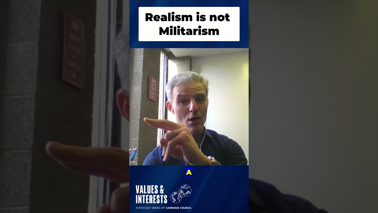 Realism is Not Militarism