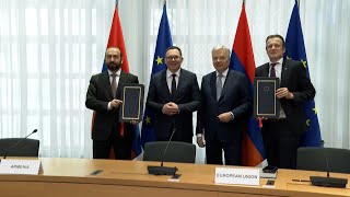 ՀՀ ԱԳ նախարարը ստորագրել է «Եվրաջասթի» հետ  համագործակցության վերաբերյալ համաձայնագիրը