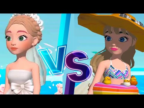 Catwalk Battle Run Fashion Dress Up Run Android Gameplay - YouTube