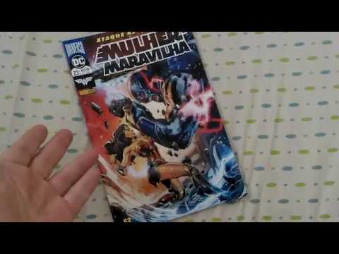 Lido Mulher Maravilha #23 editora Panini - conclusão de Ataque às Amazonas