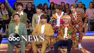 BTS, one of the hottest music groups in the world, speaks out on &#39;GMA&#39;