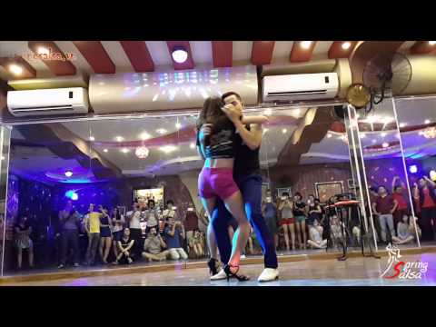 Sensual Bachata - Ngọc Nam & Bích Ngọc (Semi Advanced - Spring Salsa Studio)