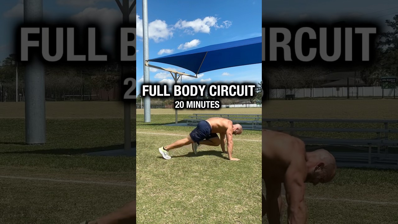 🔥20-Minute Full Body Circuit Workout | No Equipment, No Excuses!