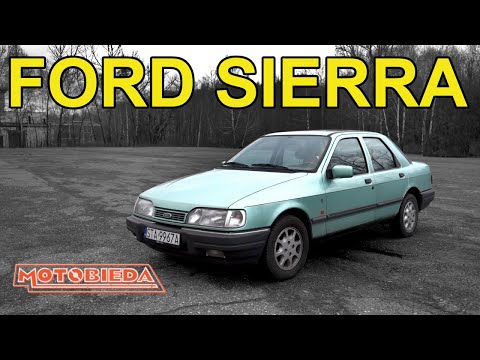 Ford Sierra był ZBYT NOWOCZESNY - MotoBieda