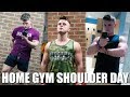 IT TAKES LONGER THAN YOU THINK! Home Gym Shoulder Workout