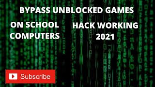 How to Play Blocked Games On Your School Computer 2021 || 100% REAL No Clickbait