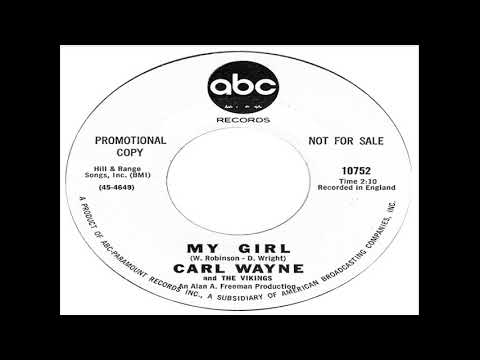 Carl Wayne And The Vikings - My Girl (The Temptations Cover)